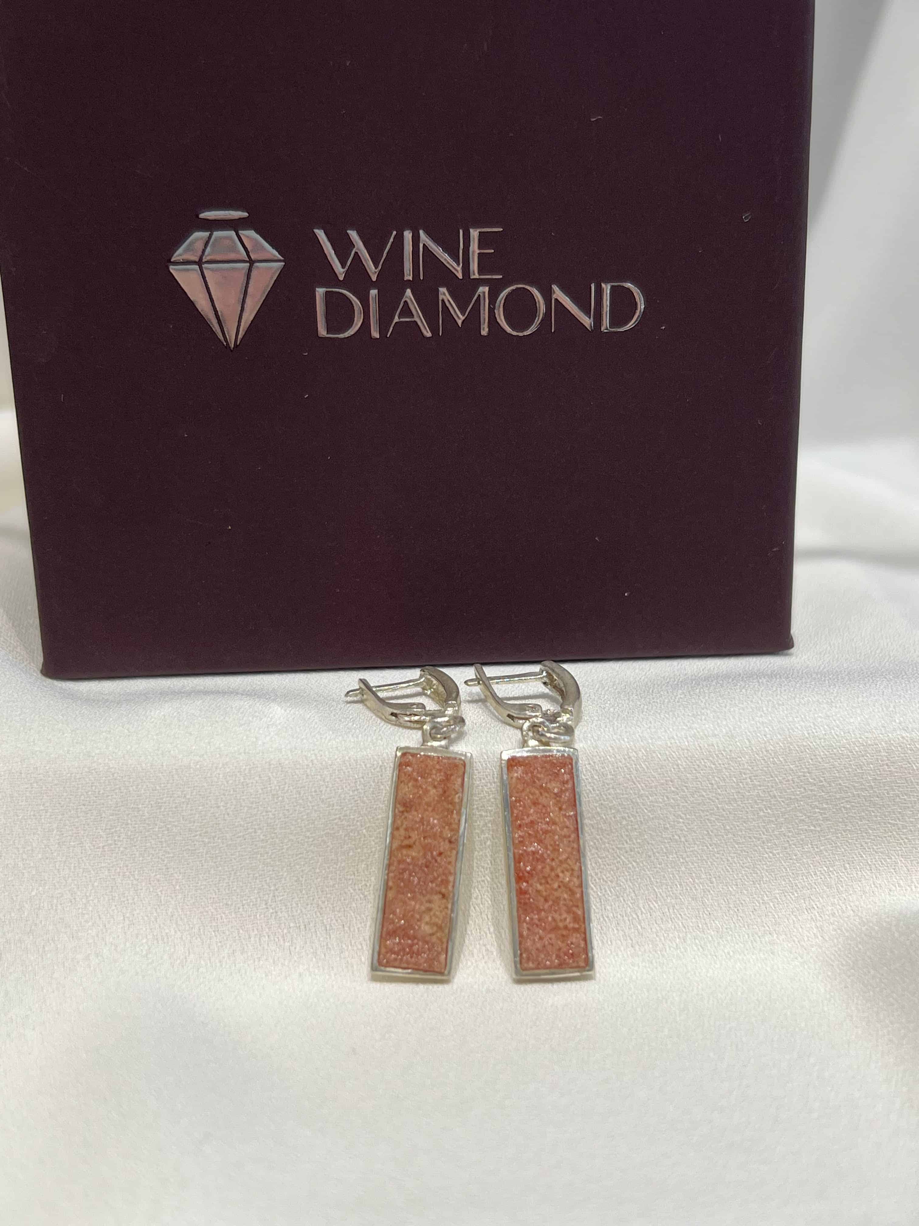 EARRINGS "Door of the marani" (Chkhaveri Rose)